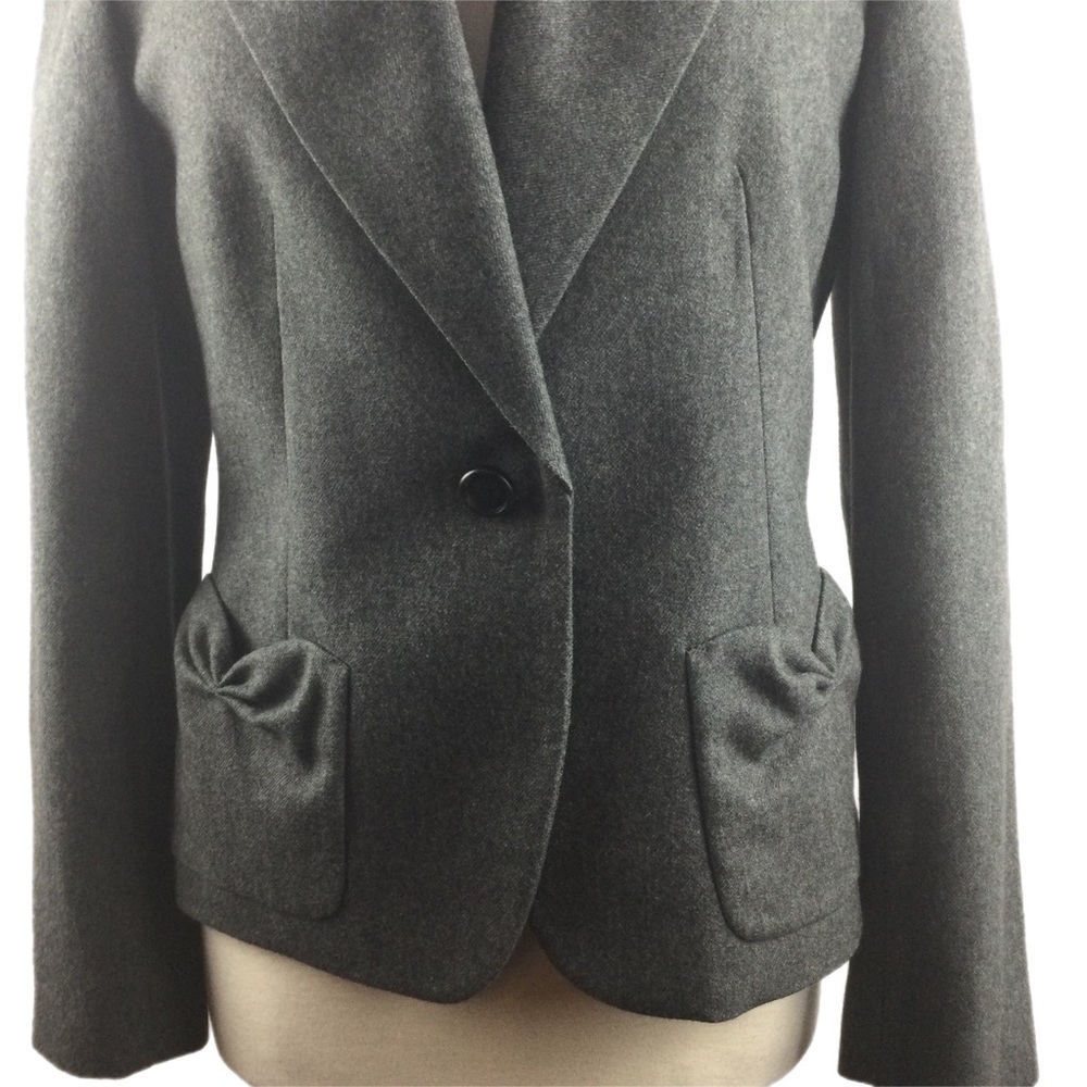 Talbots Gray Blazer - image 3